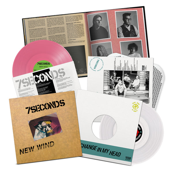 7 Seconds - New Wind / Change In My Head Pink 2-LP Set