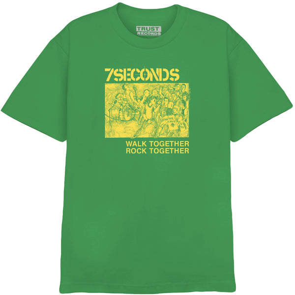 90s USA製 7SECONDS WALK TOGETHER Tシャツ Amazon.com: 7 Seconds T Shirt Walk Together Rock Together