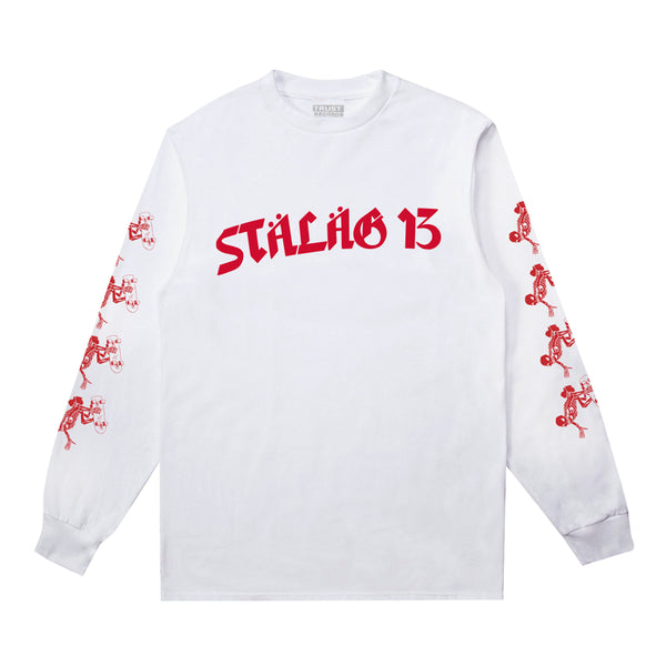 VALLAD グラフィックTシャツ Sサイズ ホワイト VALLAD グラフィックTシャツ メンズSサイズ 【公式通販】