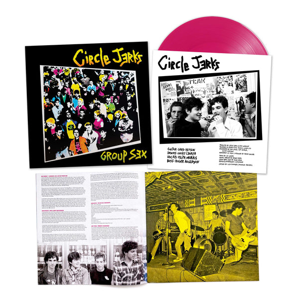 Group Sex Magenta Vinyl LP - Trust Records Company