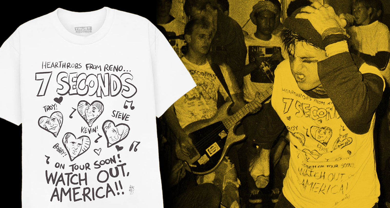 7Seconds Brian Walsby “Heartthrob” T Shirt