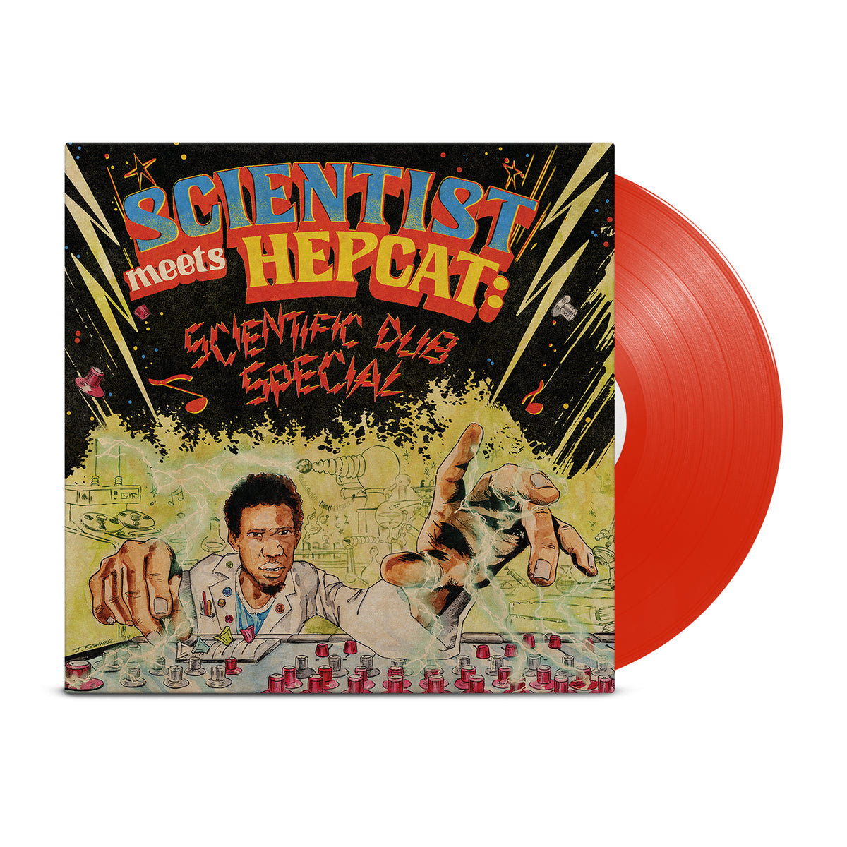 &quot;Scientist Meets Hepcat Scientific Dub Special&quot; Red Vinyl LP