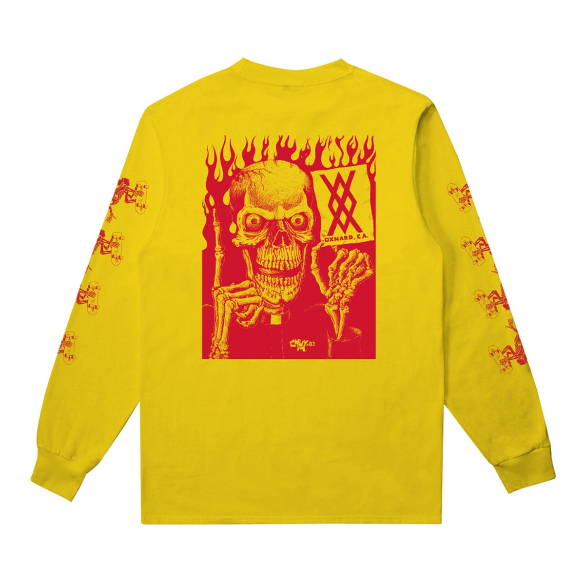 Stalag 13 - Skate Yellow Long Sleeve